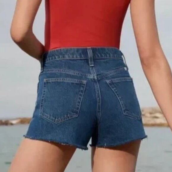 Aritzia Sunday Best Cut Off Jean Shorts - Picture 2 of 6